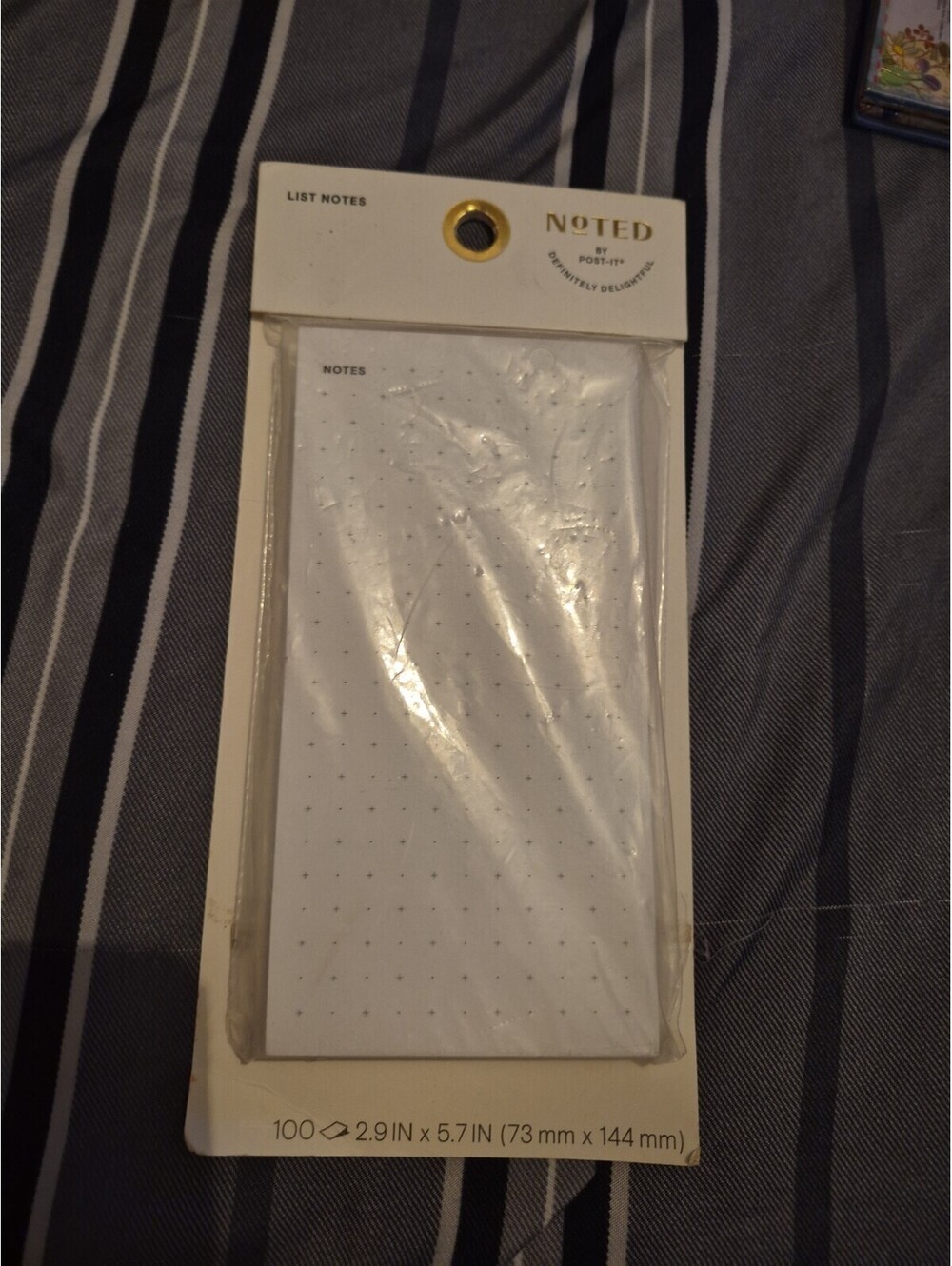 Post-it® List Notes NTD6-36-1, 2.9 in x 5.7 in (73 mm x 144 mm)